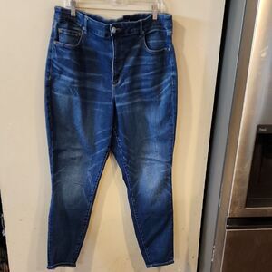 American Eagle jeans  size 18  next level premium Blue Jeans